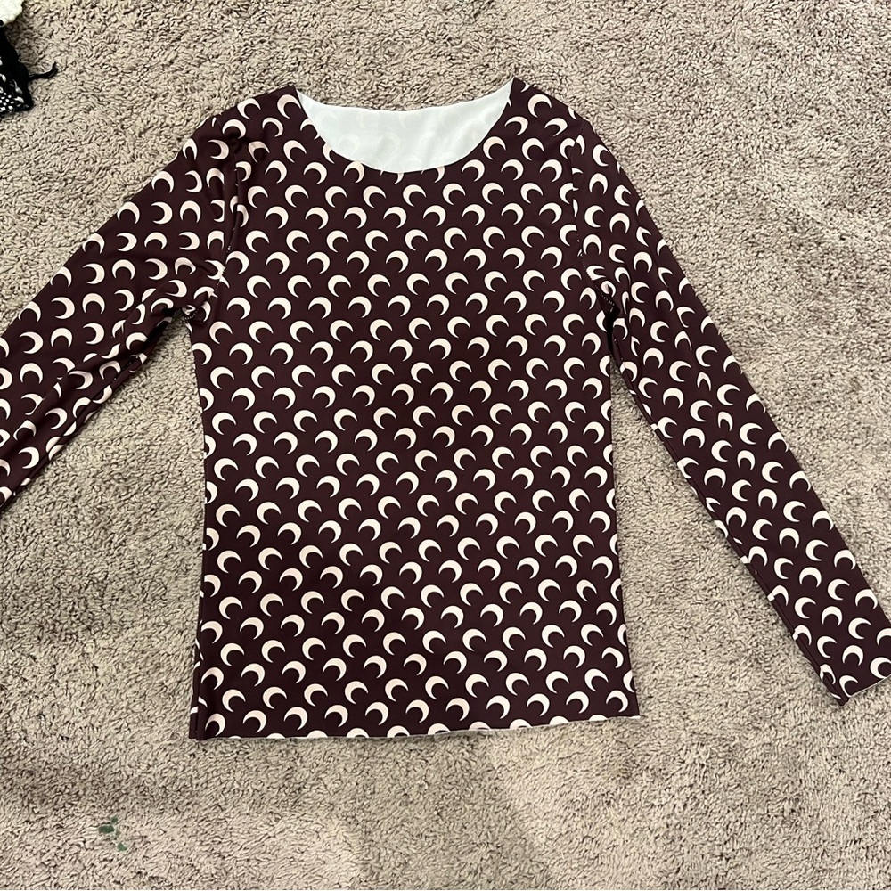 Brown longsleeve top